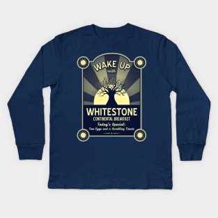 Whitestone Continental Breakfast! Kids Long Sleeve T-Shirt